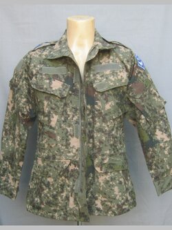 เสื้อทหาร เกาหลีใต้ รูปแบบ M51 กันฝน กันลมกันหนาว Medium