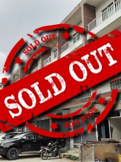 ขายอาคารพาณิชย์ ม.เอสดี / ถ.เศรษฐกิจ ต.นาดี อ.เมือง สมุทรสาคร / พื้นที่ 3.5 ชั้น 18 ตารางวา