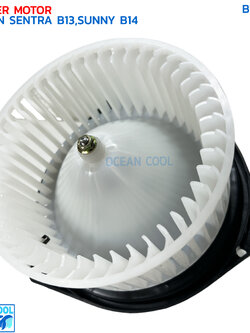 โบลเวอร์ มอเตอร์ นิสสัน เซนทรา B13 ซันนี่ B14 จอนชวน BW0082 BLOWER MOTOR NISSAN SENTRA B13,SUNNY B14 SUPER SALOON John Chuan โบเวอร์ บี13 พัดลม บี14