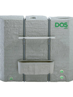 ถังเก็บน้ำ DOS MONTBLANC MOB900 HY-06/LG-900L/R สีเทา