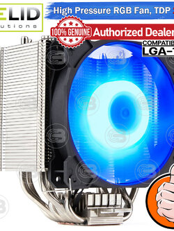 [CoolBlasterThai] GELID SIROCCO Extreme Performance RGB CPU Cooler (LGA1700 Ready) ประกัน 5 ปี