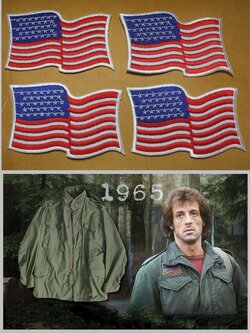 ธงสหรัฐแบบพริ้ว