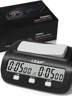นาฬิกาจับเวลาเอแม็ท Leap Easy Digital Clock PQ9923