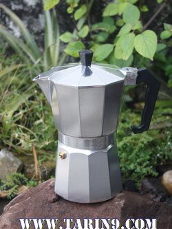 กาต้มกาแฟสดแบบพกพา หม้อต้มกาแฟแรงดัน