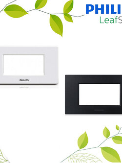 หน้ากาก ฝา 3 ช่อง ฟิลิปส์ รุ่นลีฟ LeafStyle 3M Cover PHILIPS