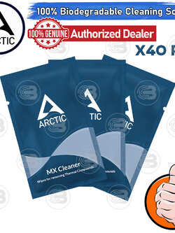 [CoolBlasterThai] Arctic MX-Cleaner 100% Biodegradable Cleaning Solution Box 40 PCS