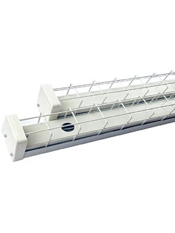 โคมกล่องเหล็กตะแกรงลวด T8 18W 600mm.