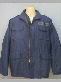 เสื้อทหาร M65 สีน้ำเงินเข้ม XL-R