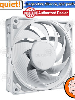 [CoolBlasterThai] Be Quiet Silent Wings Pro 4 120 PWM White PC Fan Case (BL118) ประกัน 5 ปี