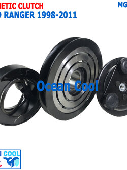 คลัชคอมแอร์ ฟอร์ด เรนเจอร์ 1998 -2011 , มาสด้า ไฟเตอร์ 1998 - 2005 BT-50 2006 -2011 MGC0061 Compressor Clutch Ford Ranger Mazda Fighter BT50 หน้าคลัชคอมแอร์ มู่เล่คลัช บีที50 ชุดคลัช 1999 2000 2001 2002 2003 2004 2005 2007 2008 2009 2010
