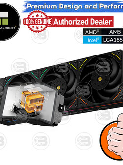 [CoolBlasterThai] Thermalright Wonder Vision 360 UB ARGB BLACK AIO Liquid CPU Cooler (AM5/LGA1851 Ready) ประกัน 6 ปี