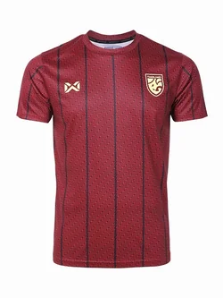 WARRIX (วอริกซ์) ลิขสิทธิ์แท้ 100% เสื้อเชียร์ทีมชาติไทย Warrix Thailand Cheer Icon Jersey 2024/25 แดง