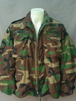 เสื้อทหารสหรัฐ M65 Class2 Pattern 2 Operation Urgent Fury