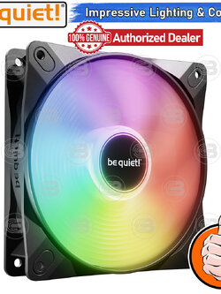 [CoolBlasterThai] Be Quiet Light Wings LX 120 PWM high-speed PC Fan Case (BL123) ประกัน 3 ปี