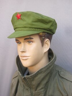 ขายแล้ว หมวกทหารกองทัพจีน