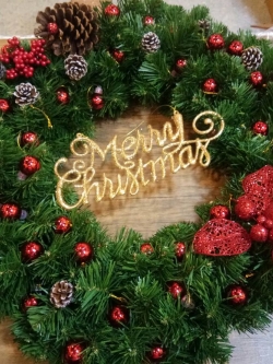 ช่อมะกอกสีเขียวประดับตกแต่ง