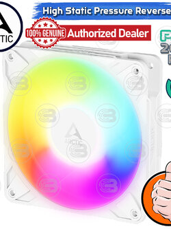 [CoolBlasterThai] ARCTIC P14 PRO REVERSE A-RGB PST WHITE (size 140 mm.) PC Fan Case ประกัน 6 ปี