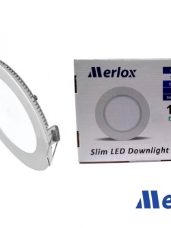โคม DOWNLIGHT LED 12W ทรงกลม ชนิดฝังฝ้า DL/WW MERLOX