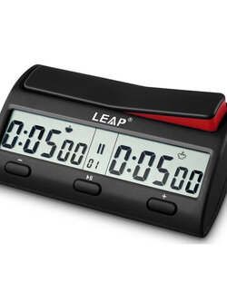 นาฬิกาจับเวลาหมากรุก หมากล้อมแบบดิจิตอล PQ9912 (ดำ)