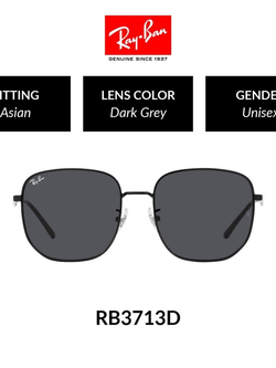 แว่นกันแดด Ray-Ban RB3713D 002/87 57
