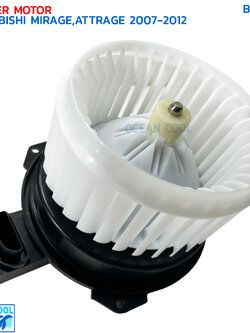 โบลเวอร์ มอเตอร์ มิตซูบิชิ มิราจ , แอททราจ 2007 - 2012 BW0046 เป่า พัดลมแอร์ โบเวอร์ คอยล์เย็น 12V Blower Motor Mitsubishi Mirage , Mitsubishi Attrage อะไหล่ แอร์ รถยนต์