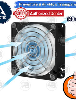 [CoolBlasterThai] Arctic Fan Grill Nickel Plated Steel Size140 MM.