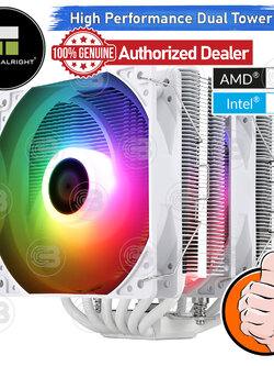 [CoolBlasterThai] Thermalright Peerless Assassin 120 SE WHITE ARGB CPU Heat Sink (AM5/LGA1851 Ready)