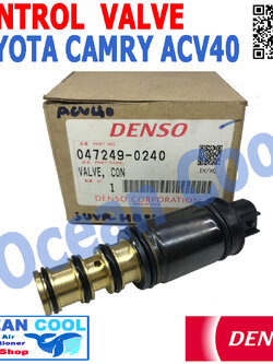 คอนโทรลวาล์ว โตโยต้า แคมรี่ ACV 40 DENSO รหัสสินค้า 047249-0240 EV0020 Compressor Control Valve Camry ACV 40 อะไหล่ แอร์ รถยนต์