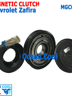 คลัชคอมแอร์ เชฟโรเลต ซาฟิร่า คอมเพลสเซอร์ Sanden PXV16 MGC0067 Compressor Clutch For Chevrolet Zafira หน้าคลัชคอมแอร์ มู่เล่คลัช ชุดคลัช