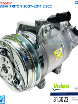 คอมแอร์ มิตซูบิชิ ไทรทัน เครื่อง 2.5 ดีเซล ปี 2007 - 2014 แท้ วาลีโอ COM0220 VALEO 815023 COMPRESSOR MITSUBISHI TRITON 2.5CC '07-'14 DIESEL คอมเพลสเซอร์