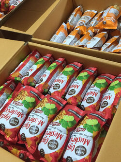 🍄เห็ดนางฟ้าอบกรอบ🍄 อร่อยมว๊ากกก!😋 ขนาด 1 ลัง (25ห่อ) สูตรเจ