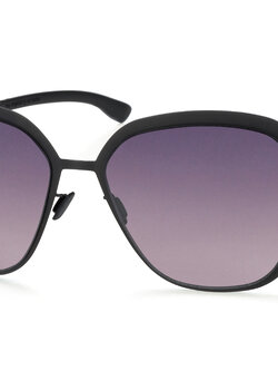 แว่นกันแดด ic berlin Grunewald สี Black 62-17-145