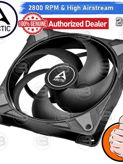 [CoolBlasterThai] ARCTIC P14 Max Black (BULK PACKAGING) 2800 RPM (size 140 mm.) PC Fan Case ประกัน 6 ปี