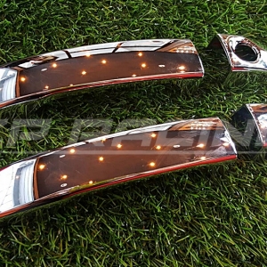 ครอบมือจับประตูโครเมียม 2 ชิ้น