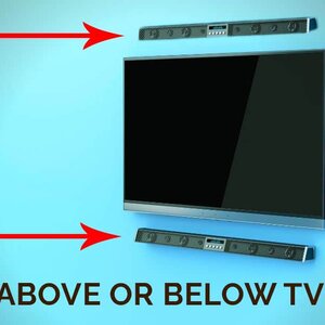 ติด Soundbar ด้านบนหรือล่างทีวี... ดีกว่ากัน? By Sharad Dominic