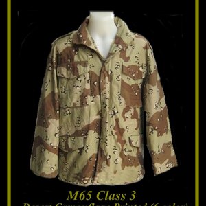 เสื้อทหาร M65 ลายหกสี ทะเลทราย