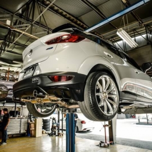 ท่อ HKS Legal Carbon สำหรับ CX-3