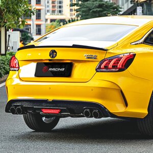 ลิ้นหลัง ดิฟฟิวเซอร์หลัง Diffuser MG5 + ชุดท่อแฝดคู่คาร์บอร์นแท้ V.2