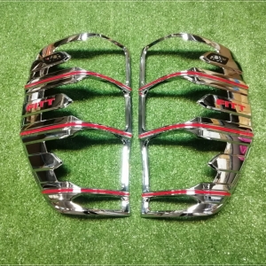 ครอบไฟท้ายฟอร์ดเรนเจอร์ Ford Ranger สีโครเมียม ยี่ห้อ FITT แท้