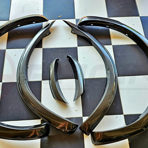 คิ้วล้อ TD 4 นิ้ว สีเทาดำ RANGER 2018-2021