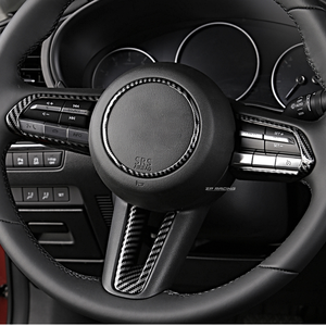 ชุดตกแต่งพวงมาลัย Carbon Mazda 3