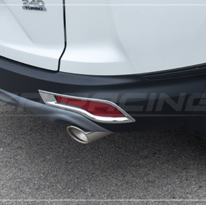 ครอบไฟทับทิมหลังโครเมี่ยม CR-V G5