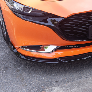 คิ้วแก้มกันชนหน้าโครเมียม Mazda 3