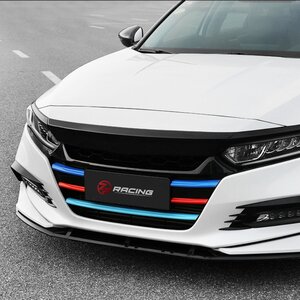 คิ้วแต่งตะแกรงกันชนหน้า Accord G10 M Style รุ่นไม่มี Sensor