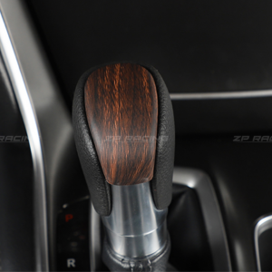 ครอบหัวเกียร์ แผ่นปิดหัวเกียร์ Honda CIVIC FE e:HEV 2022 ลายไม้