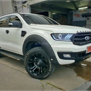 คิ้วล้อฟอร์ดเอเวอเรสต์ Ford Everest แบบหมุด ขนาด 6 นิ้ว รุ่น AO