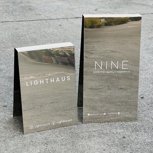 ป้ายสามเหลี่ยมตั้งพื้น