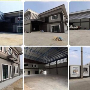 รับสร้างโกดังออฟฟิศ โทร 064-5687901 ออกแบบโรงงาน สร้างโกดัง โรงงาน คลังสินค้า ราคาถูก โครงสร้างเหล็ก