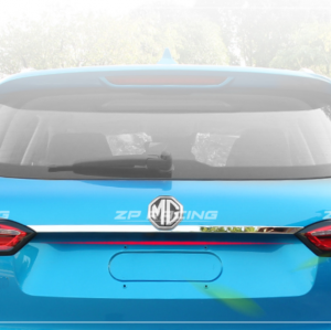 คาดโลโก้ประตูท้ายสเตนเลส MG HS