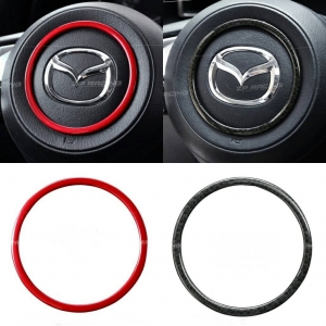 กรอบโลโก้พวงมาลัย CX-3